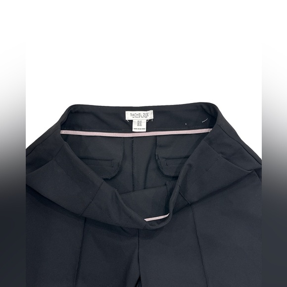 Rachel Zoe Black Straight Leg Elastic Waist Pants Size 12 Pull On - Picture 3 of 4